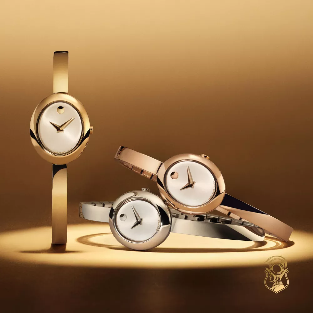 Movado Museum Bangle Watch 21.5 x 25.5mm