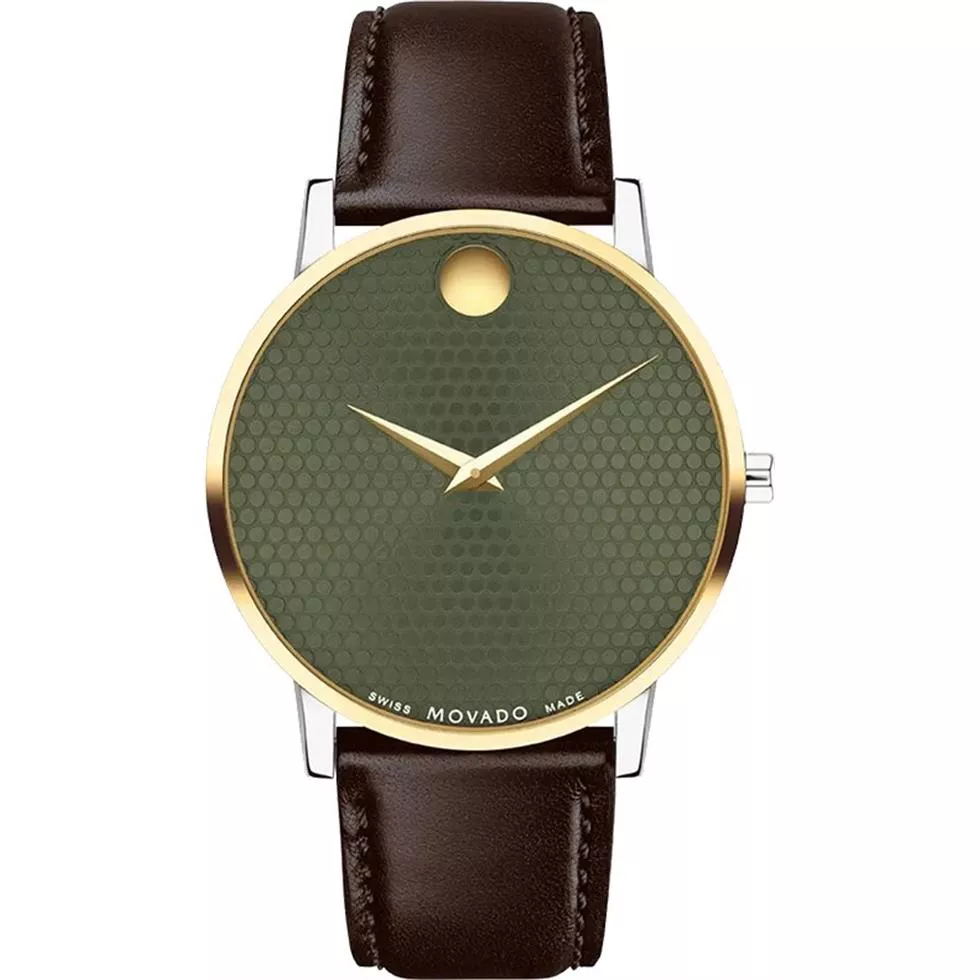 Movado Museum Classic Green Watch 40mm