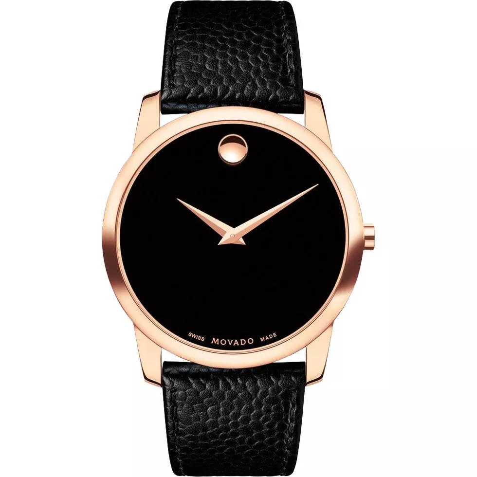 Movado Museum Classic RG PVD Watch 40mm