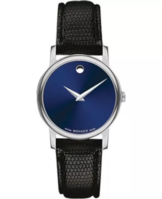 Movado Museum Leather Watch 26mm