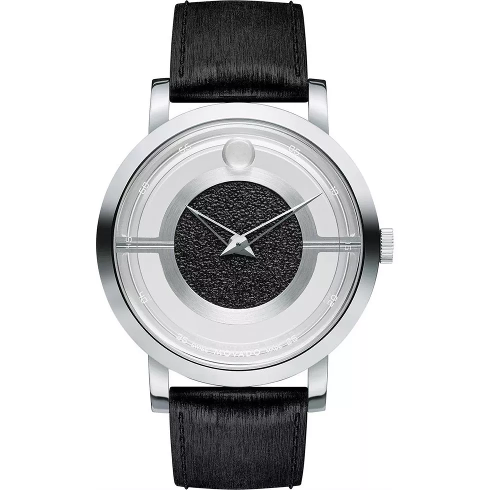 MOVADO Museum Translucent Rubber Watch 43mm