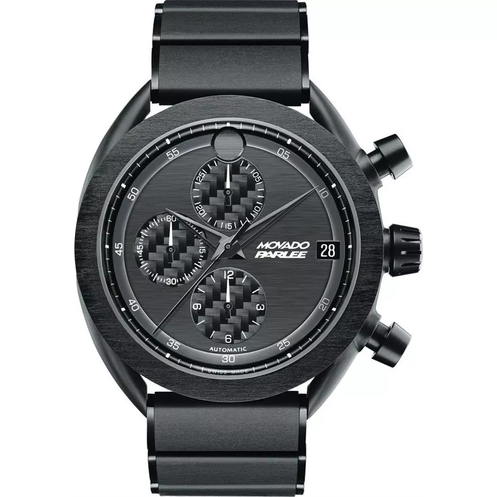 Movado Parlee Automatic Chronograph Watch 46mm