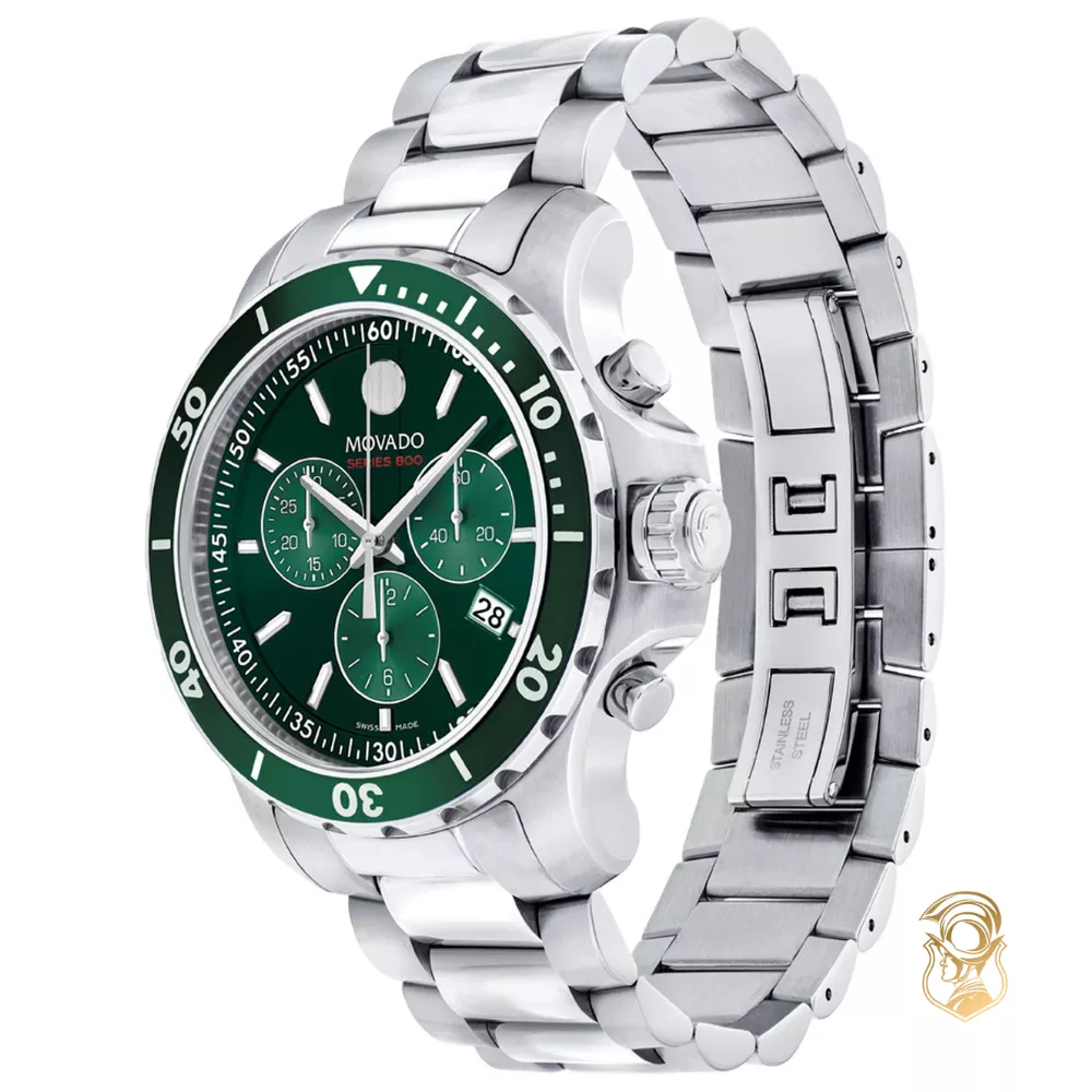 Movado Series 800 Chronograph Watch 42mm
