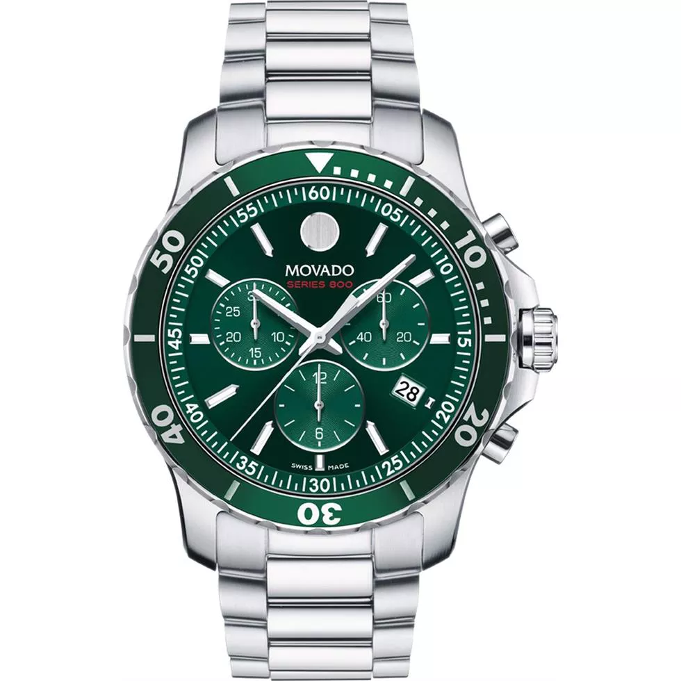 Movado Series 800 Chronograph Watch 42mm