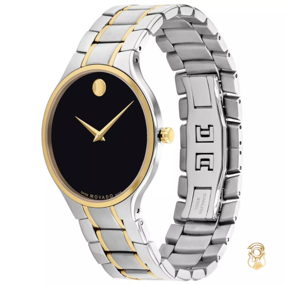 Movado Serio Men's Two Tone Watch 38mm