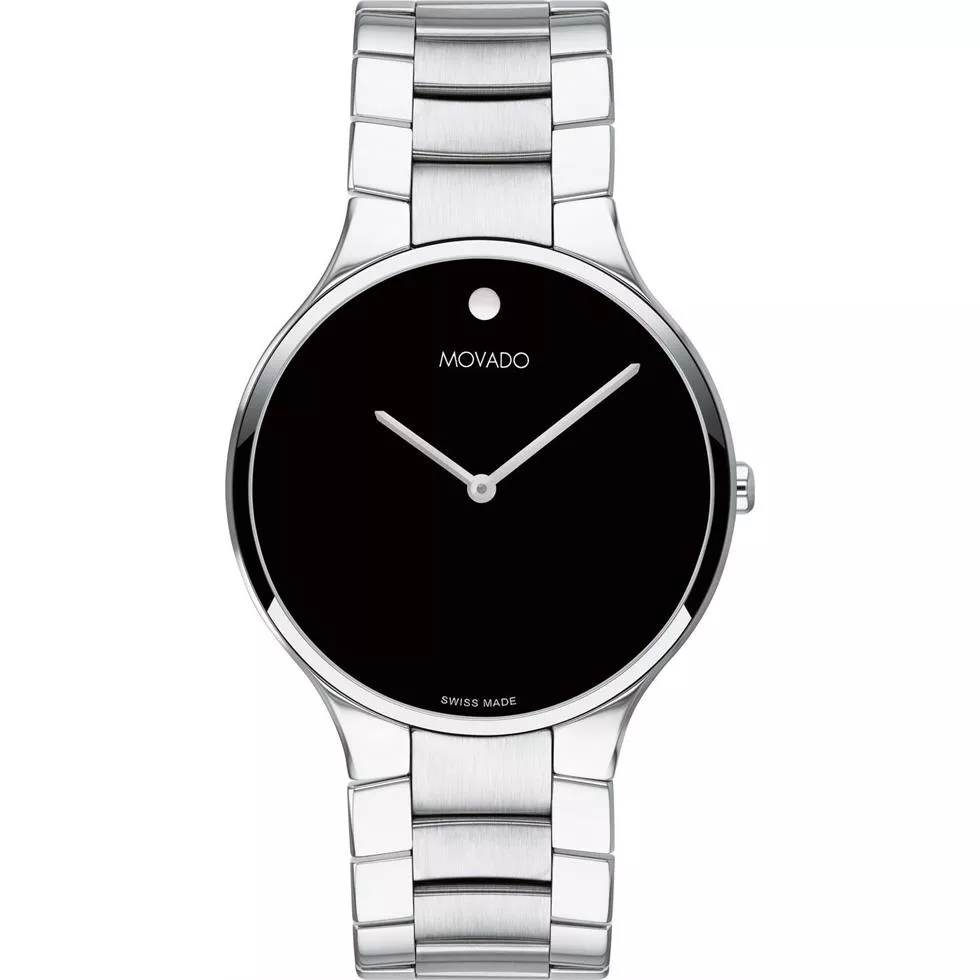 Movado Serio Silver-Tone Men's Watch 38mm