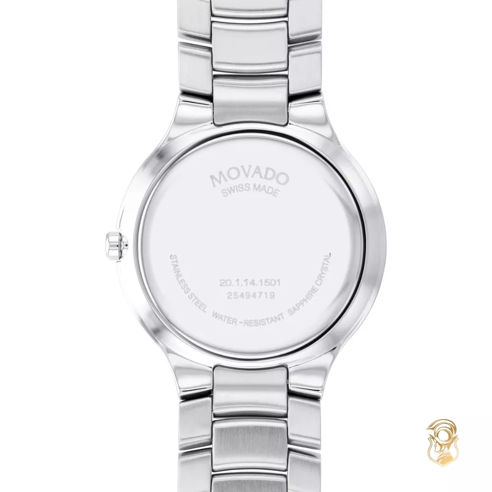 Movado Serio Silver-Tone Men's Watch 38mm