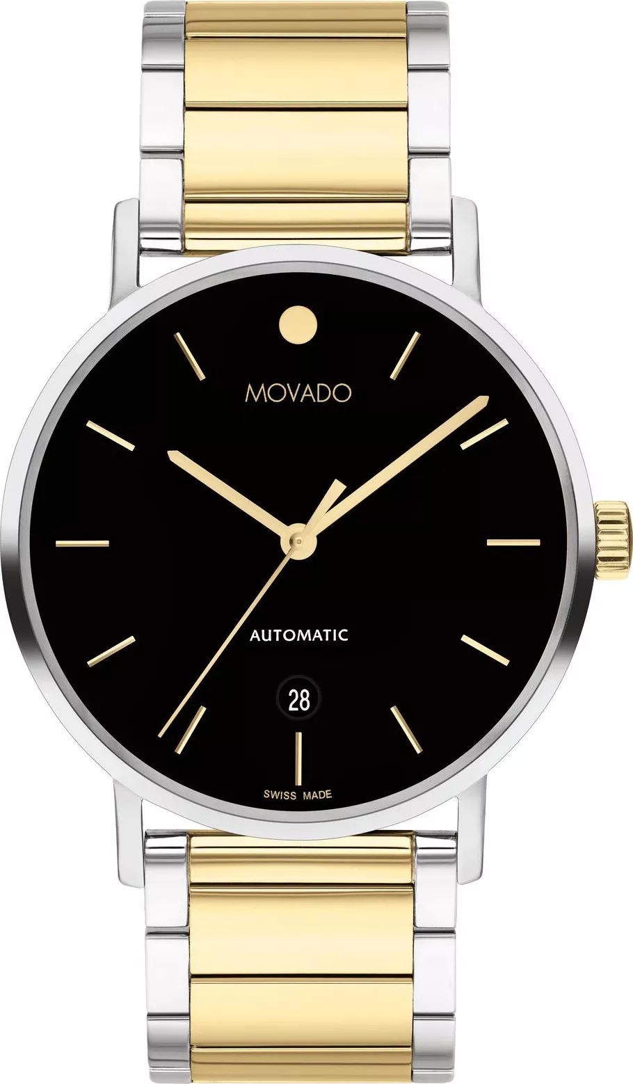 MSP: 102246 Movado Signature Automatic Watch 40MM 41,370,000