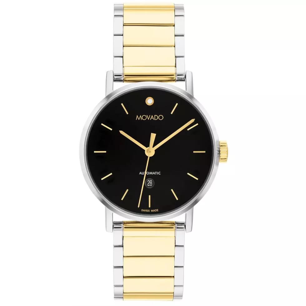 Movado Signature Automatic Diamond Watch 31mm