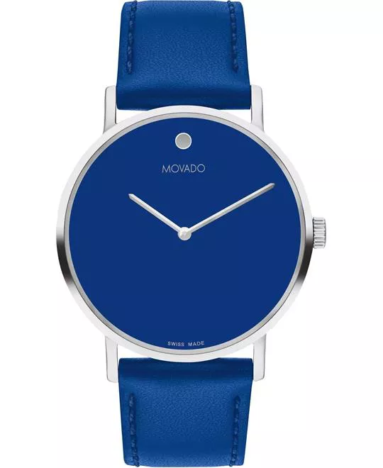 Movado Signature Blue Watch 40mm