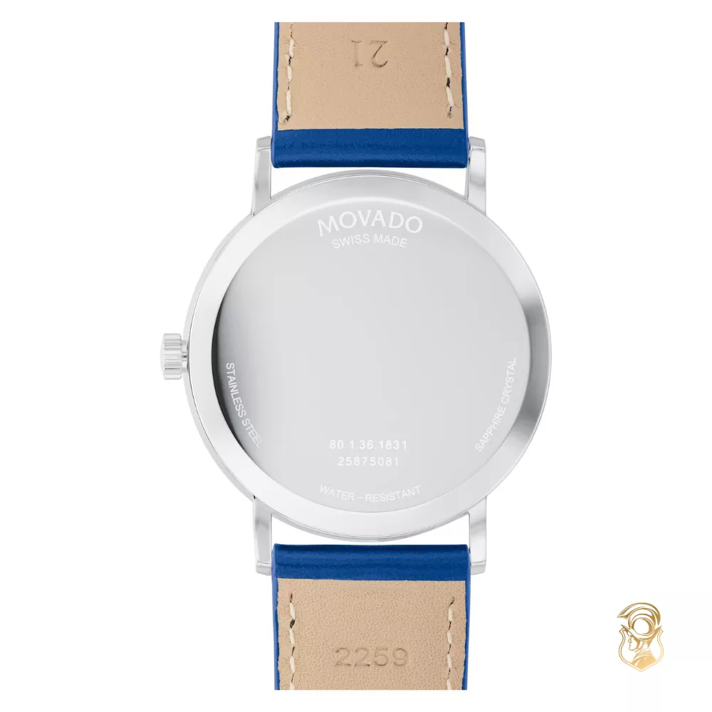 Movado Signature Blue Watch 40mm