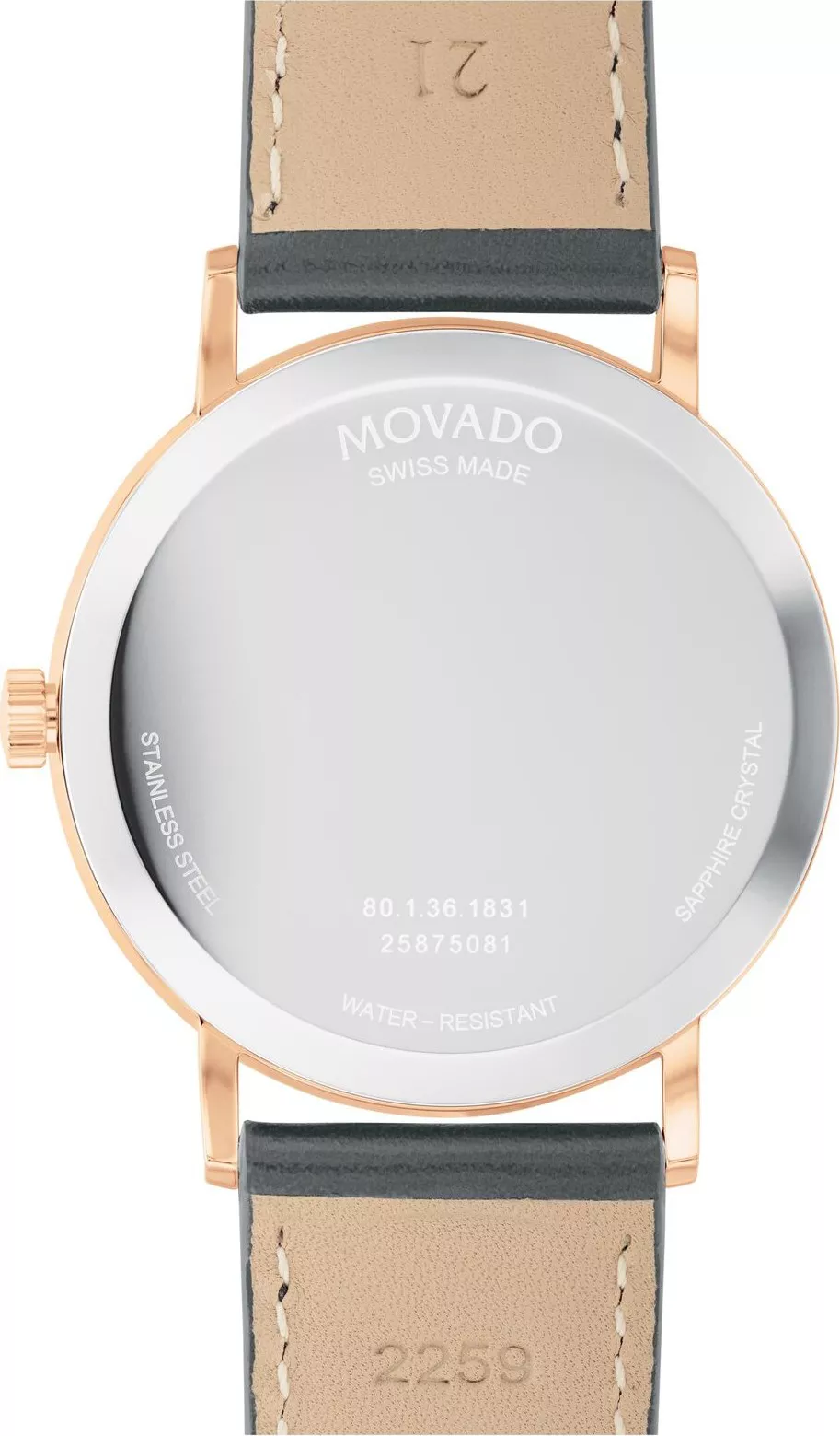 Movado Signature Grey Watch 40mm