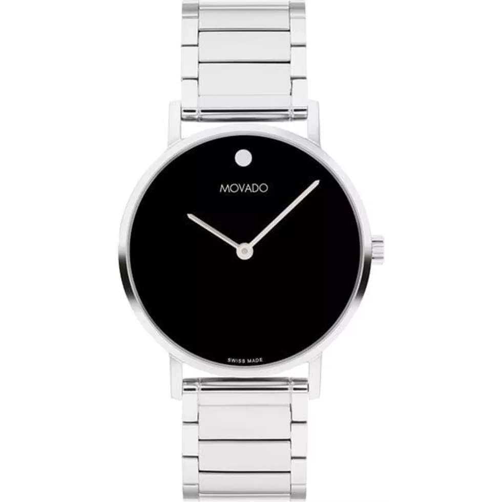 Movado Signature Silver-Tone Women's Watch 32mm