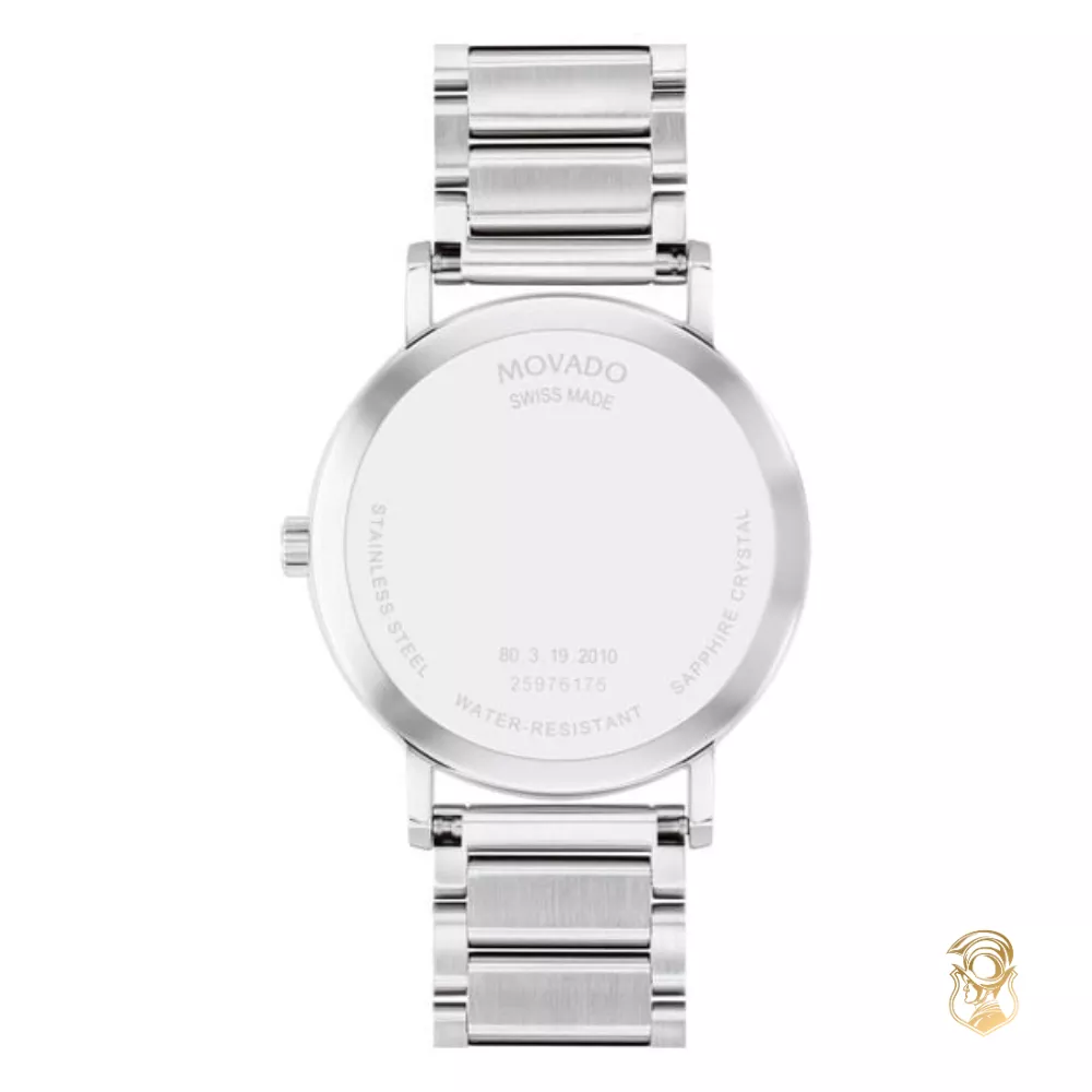 Movado Signature Silver-Tone Women's Watch 32mm