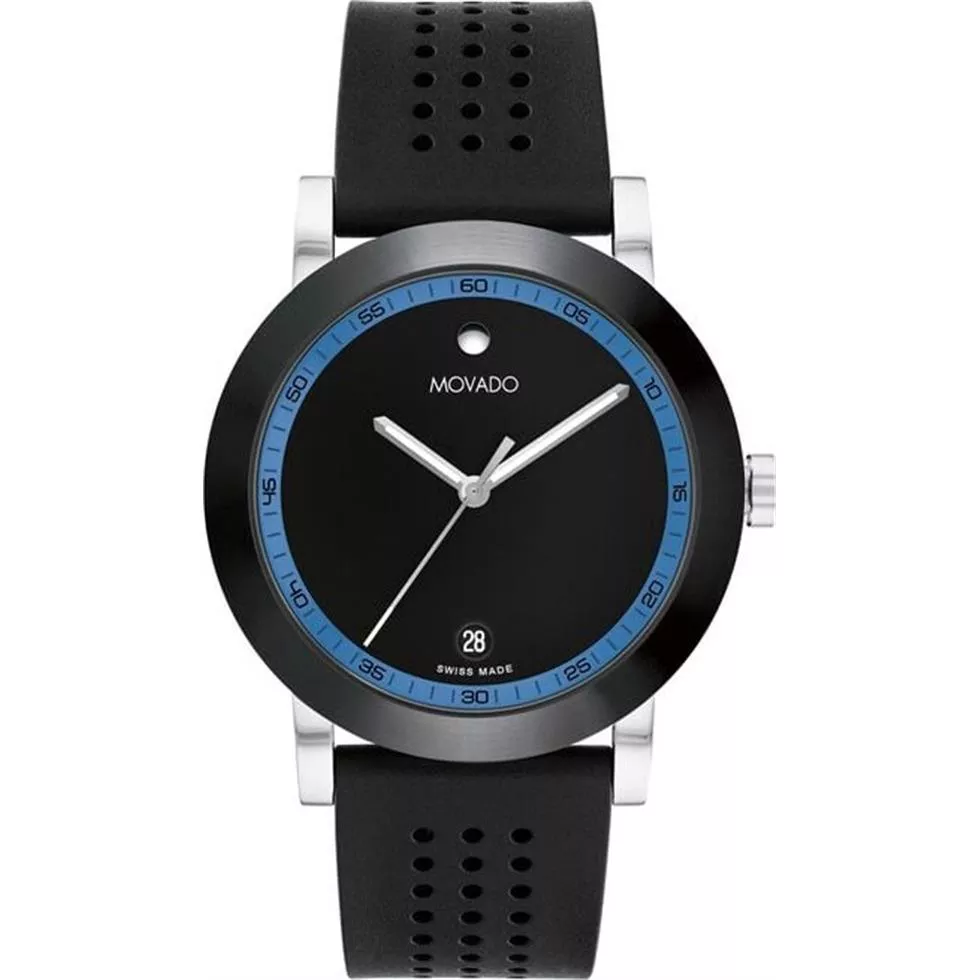 Movado Signature Sport Black-Tone Men's Watch 42mm