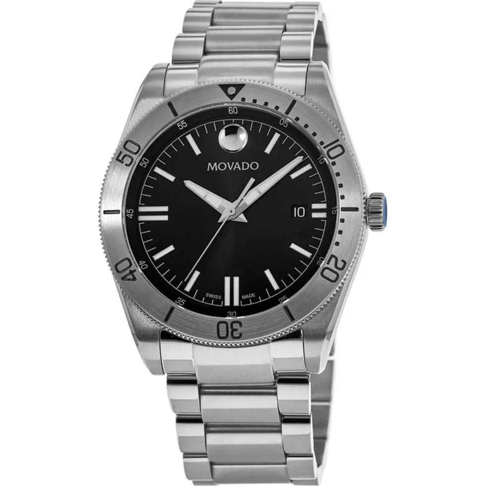 Movado Sport Black Watch 41mm