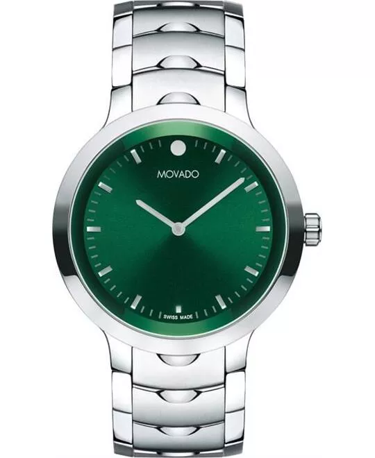 Movado Stellar Green-Tone Watch 40mm 