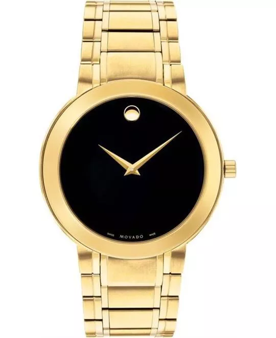 Movado Stiri Quartz Black Watch 40mm
