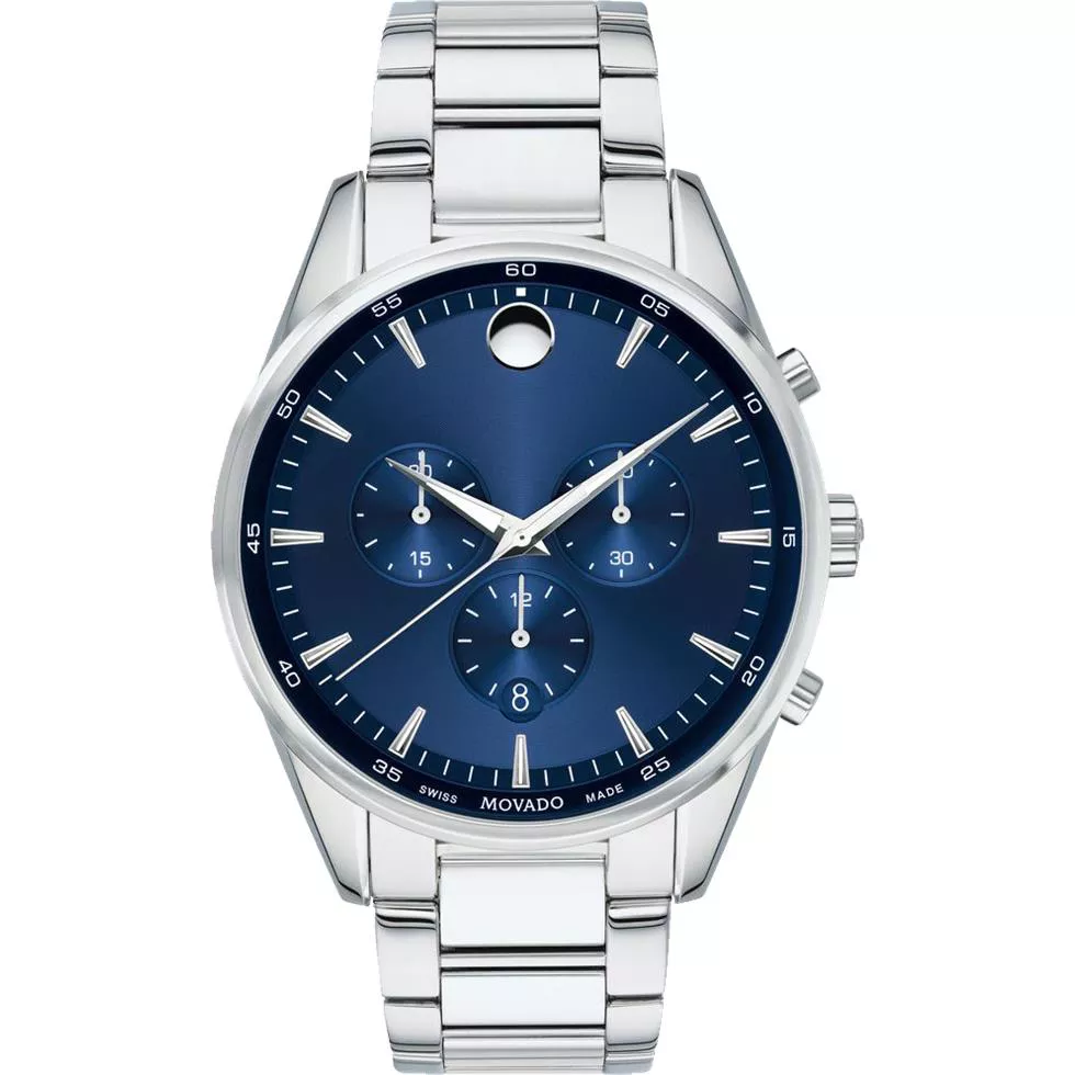 Movado Stratus Blue Men's Watch 42mm