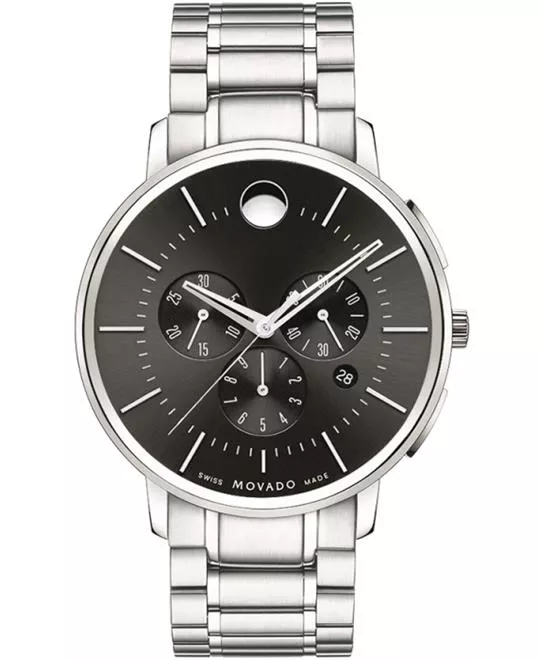 Movado TC Ultra-Thin Chronograph Watch 42mm