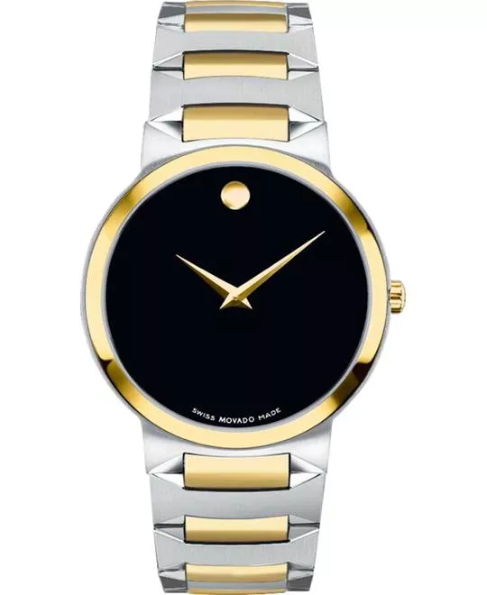 Movado Temo Black Men's Watch 39mm