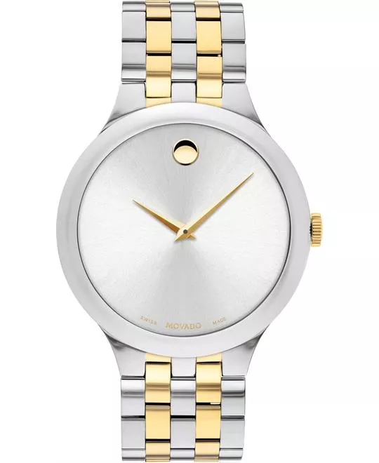 Movado Venturi Two Tone Watch 40mm