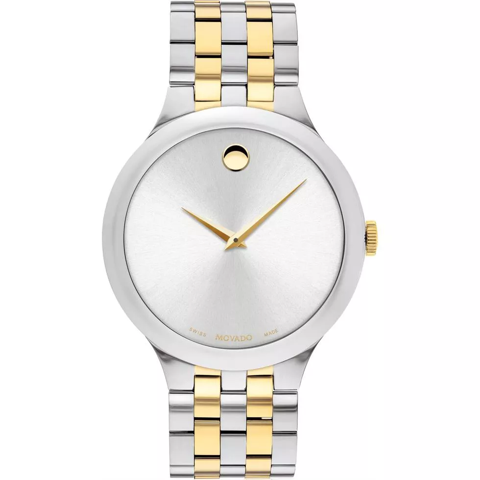 Movado Venturi Two Tone Watch 40mm