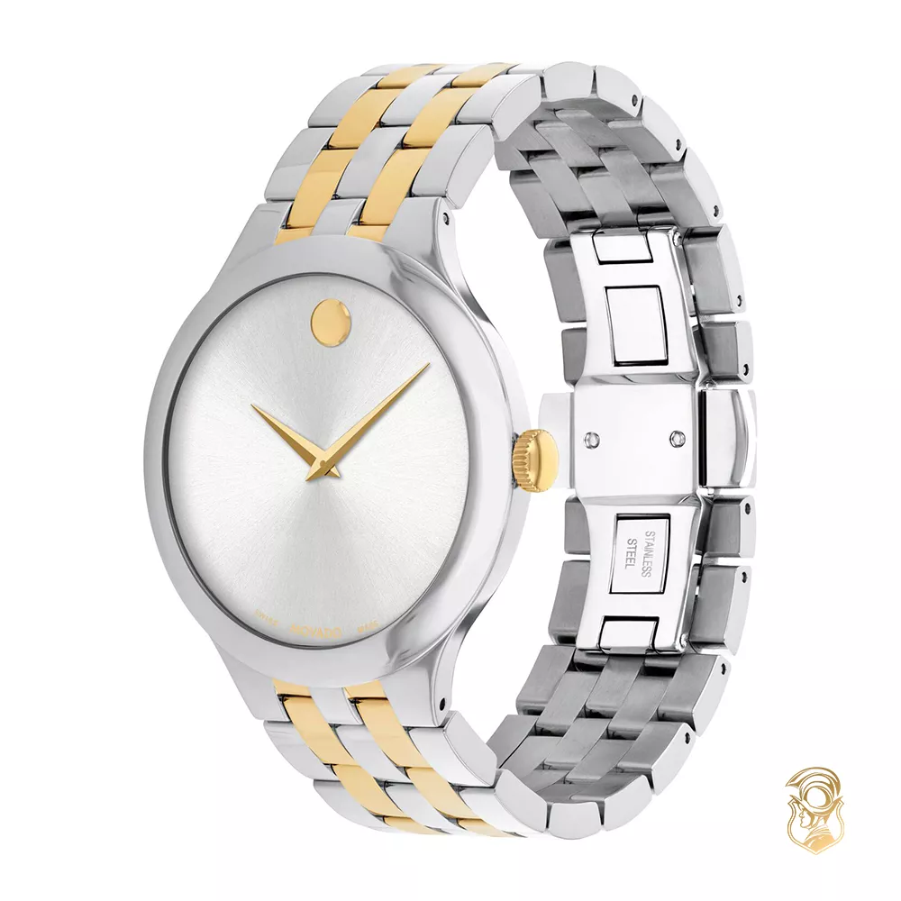 Movado Venturi Two Tone Watch 40mm