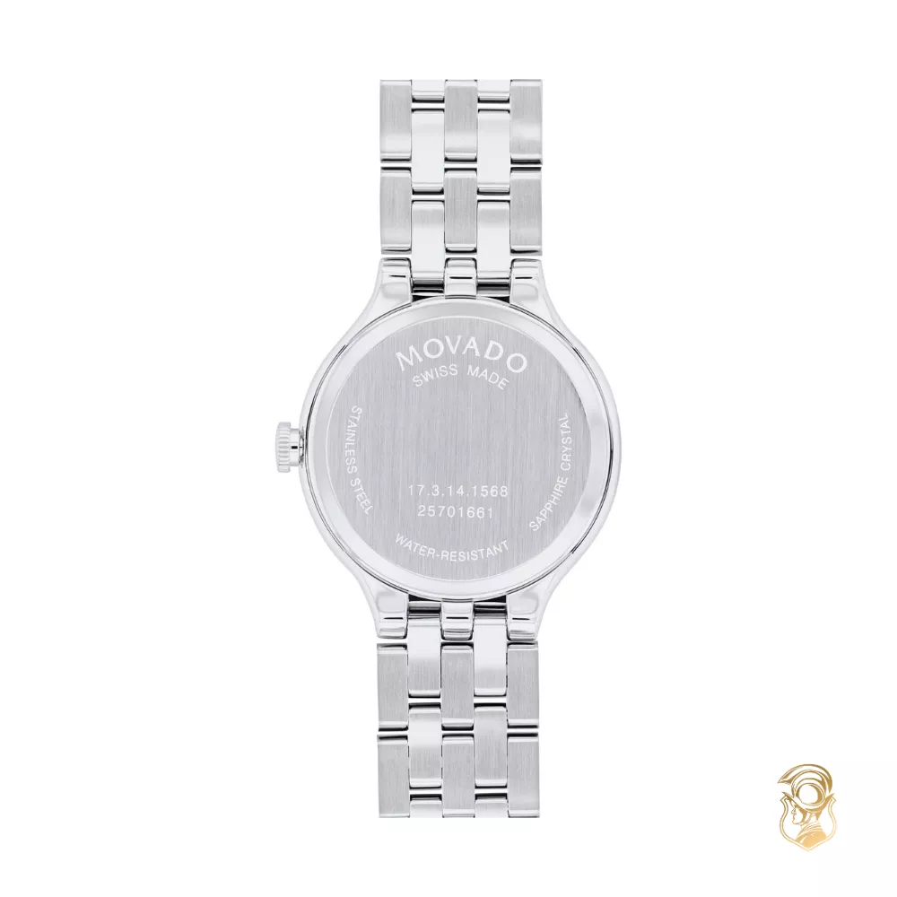 Movado Veturi Silver-Tone Watch 28mm 