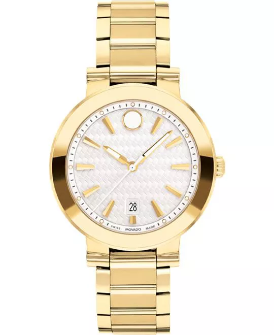 Movado Vizio Gold Watch 32mm