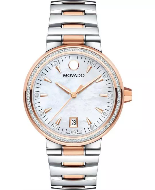 Movado Vizio Women's Two-toned Bracelet Watch 34mm