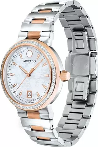 Movado Vizio Women's Two-toned Bracelet Watch 34mm