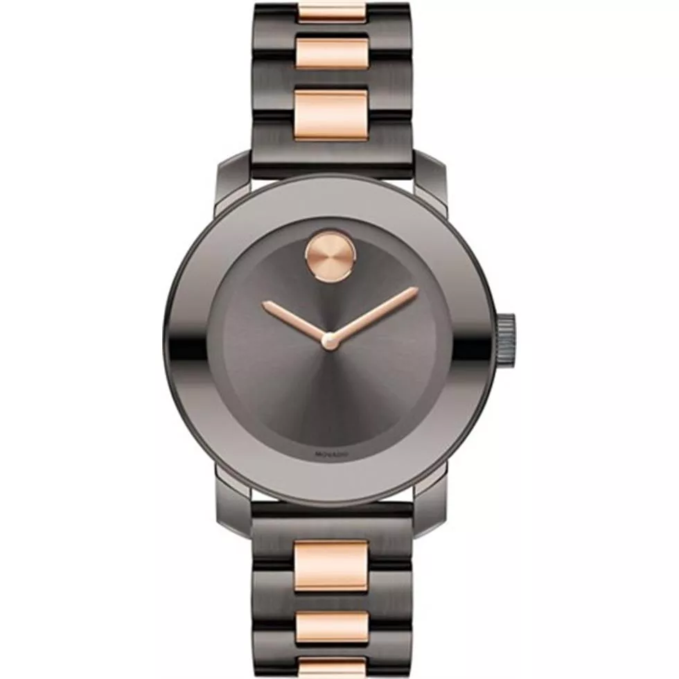 Movado Women's Swiss Bold Two-Tone Watch 36mm 