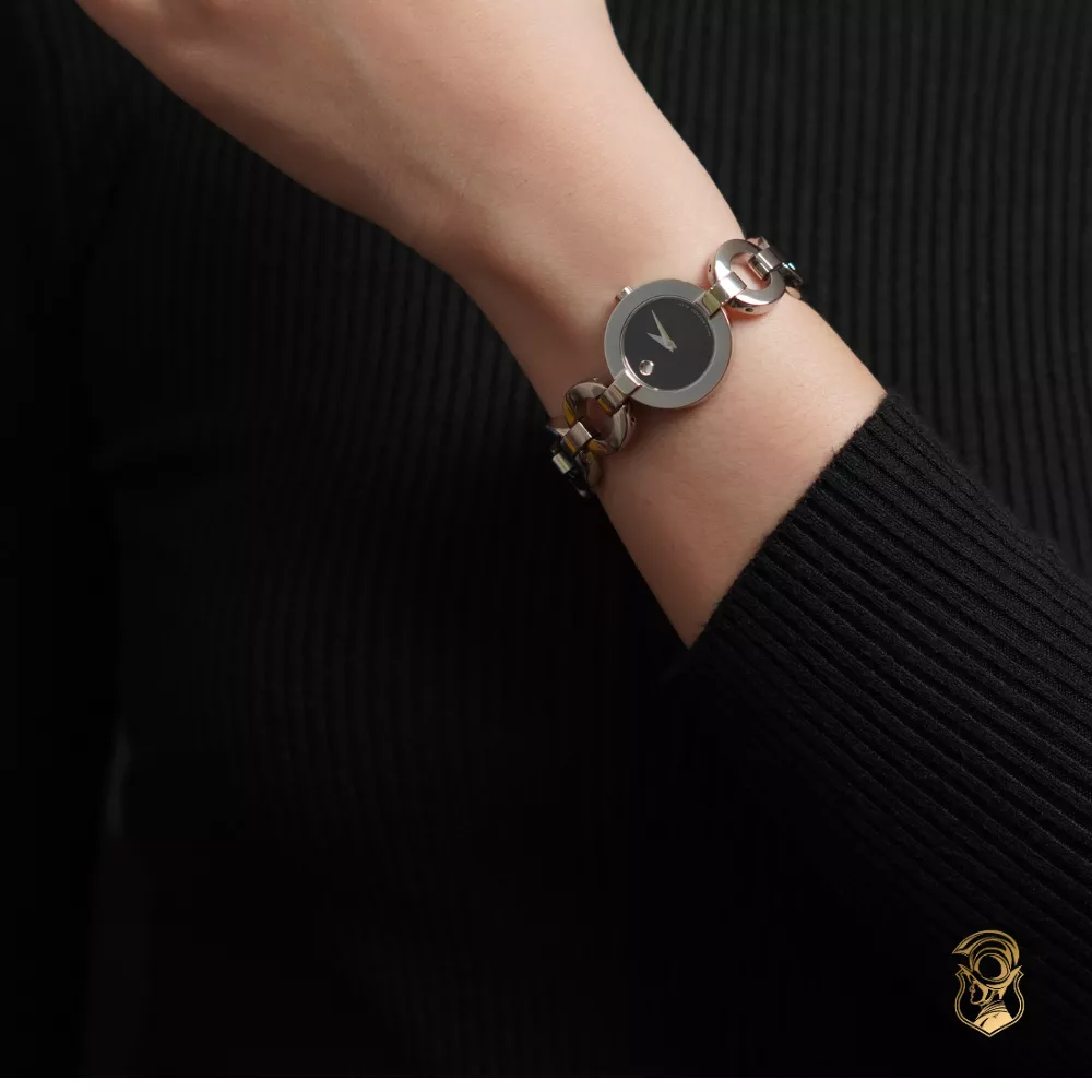 MOVADO Women's Swiss Stainless Steel Bracelet Watch 24.5mm