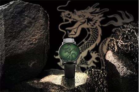 Movado Year Of The Dragon: Dấu Ấn Lưỡng Long -  Lời Chúc Phúc Của Rồng