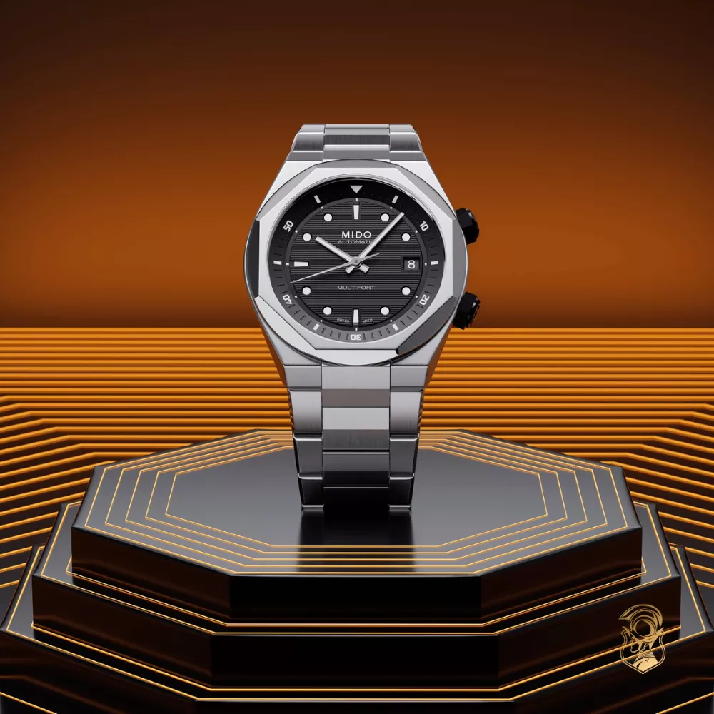 Multifort 8 Two Crowns M047.507.11.051.00 Watch 38.4x40mm