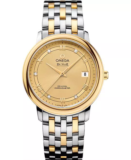 Omega DeVille Prestige 424.20.37.20.58.002 Watch 36.8mm