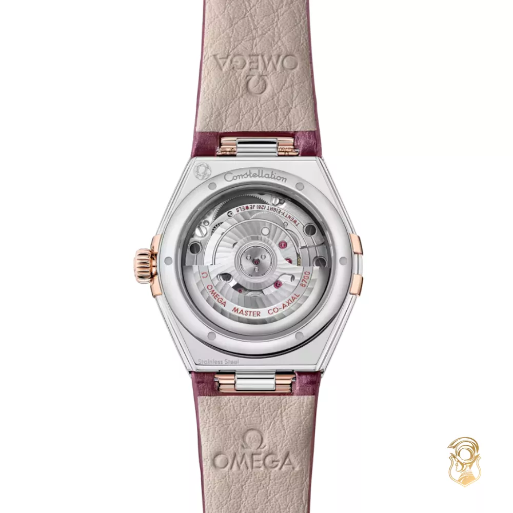 Omega Constellation  Burgundy 29 mm