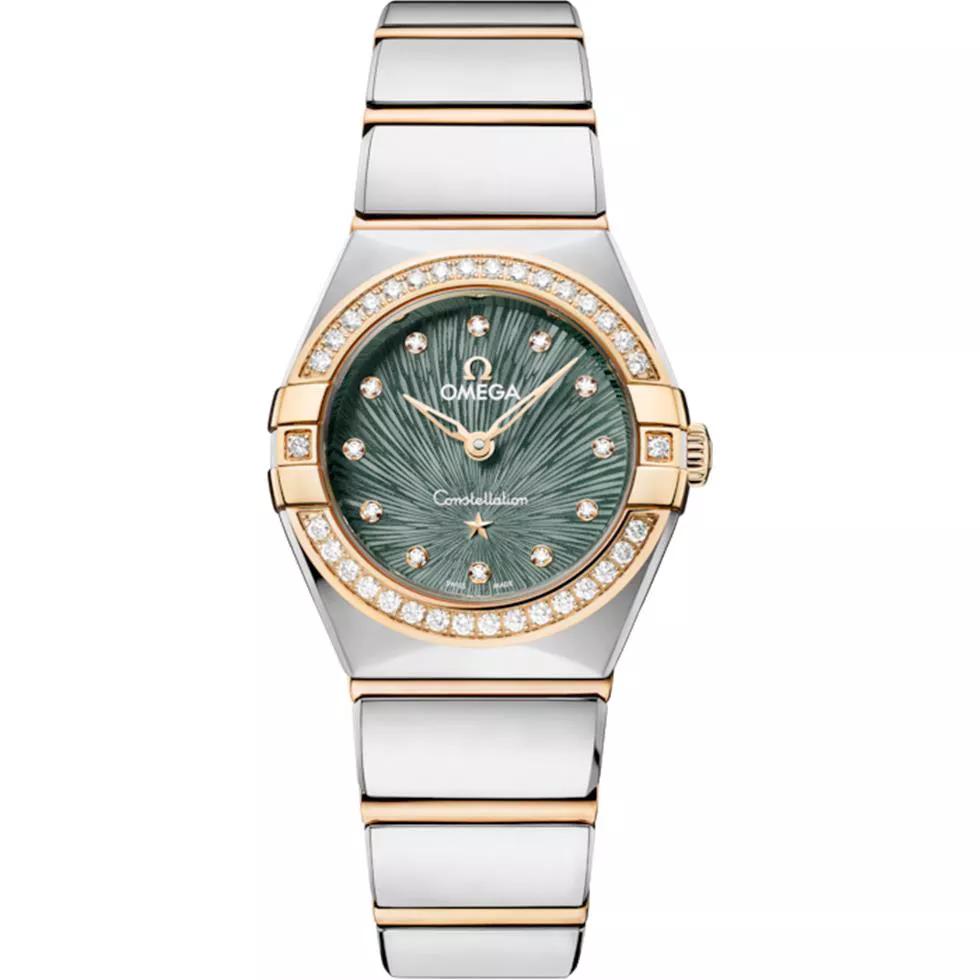 Omega Constellation Moonshine-Tone Diamonds Watch 25mm