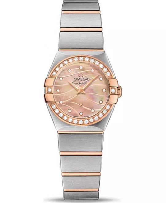 OMEGA Constellation 123.25.24.60.57.002 Diamond Watch 24mm
