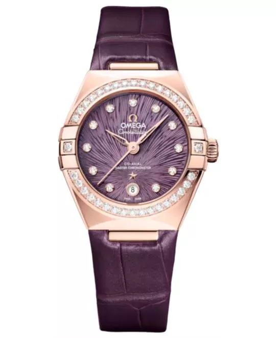 Omega Constellation  Purple 29 mm