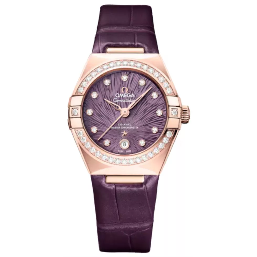 Omega Constellation  Purple 29 mm