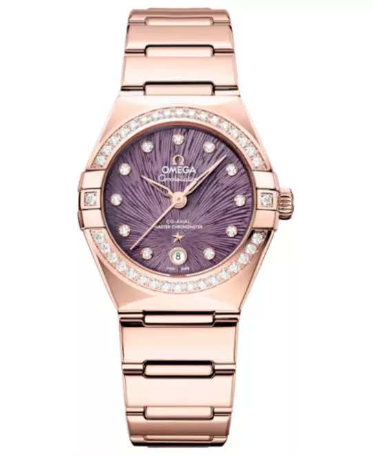 Omega Constellation  Sedna™  Purple gold 29 mm