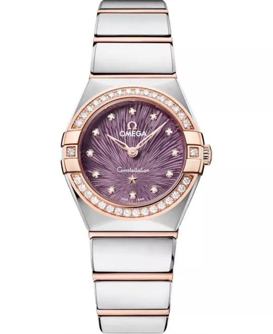 Omega Constellation Sedna-Tone Diamonds Watch 25mm