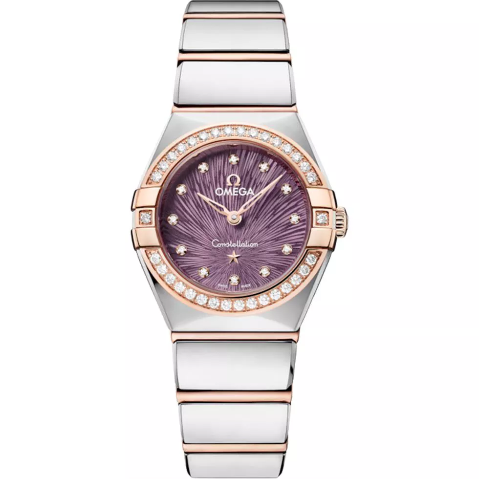 Omega Constellation Sedna-Tone Diamonds Watch 25mm