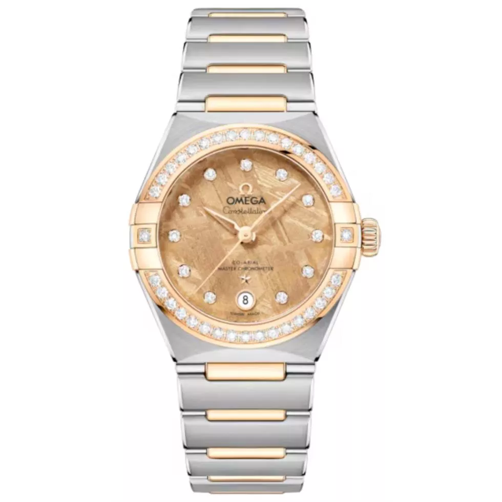 Omega Constellation Yellow Silver 29 mm