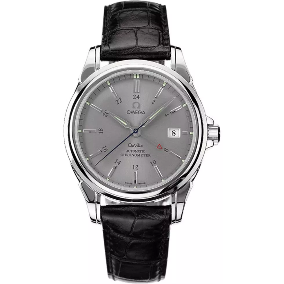 Omega De Ville 4833.40.31 Co‑Axial GMT Watch 38.7mm
