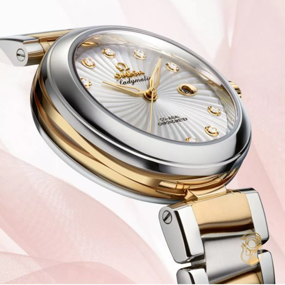 Omega DeVille 425.20.34.20.55.003 Ladymatic Watch 34mm