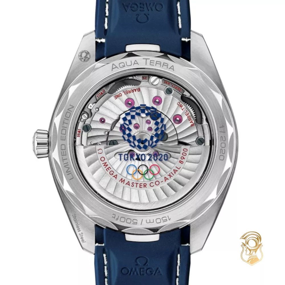 Omega Seamaster 522.12.41.21.03.001 Olympic Tokyo 2020 Limited Edition Aqua Terra 150M Watch 41mm
