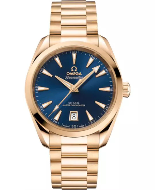 Omega Seamaster Rose Gold Men Watch 38 mm